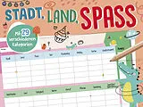 Kartonierter Einband Stadt, Land, Spaß - Spieleblock von 