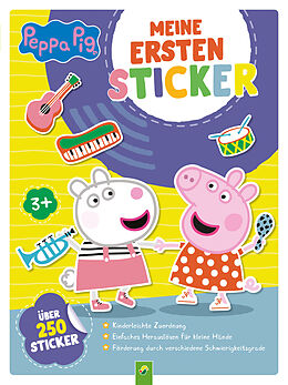 Kartonierter Einband Peppa Pig - Meine ersten Sticker von Schwager & Steinlein Verlag