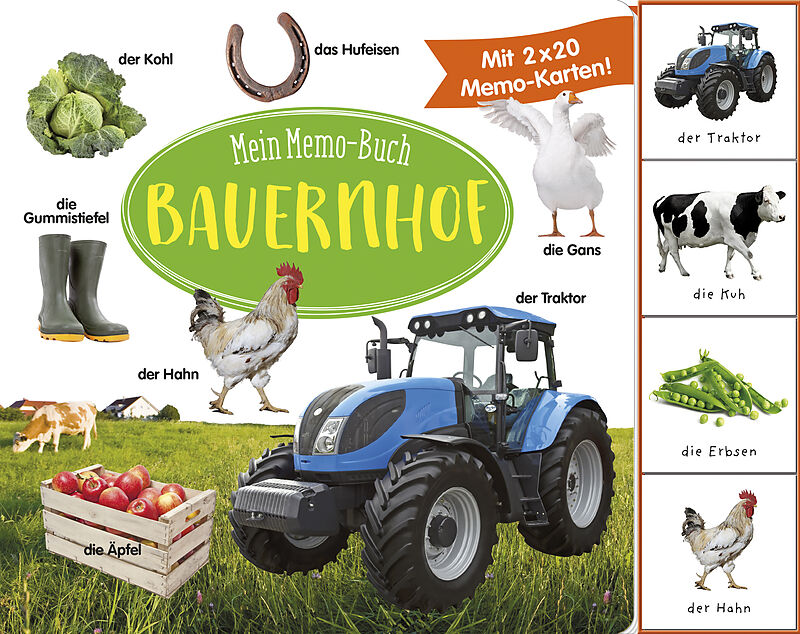Mein Memo-Buch Bauernhof