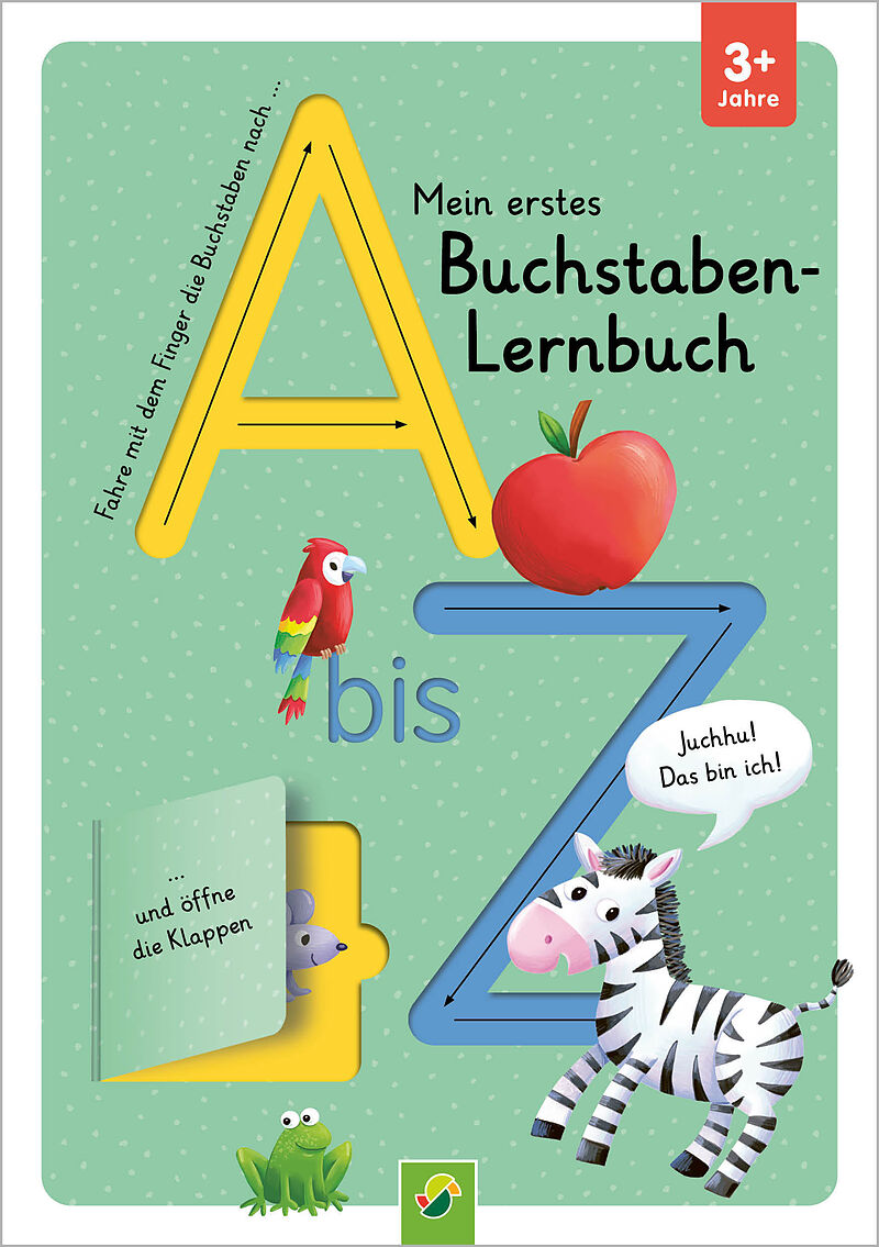Mein erstes BuchstabenLernbuch mit Spurrillen und Klappen