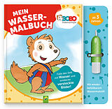 Pappband Bobo Siebenschläfer Mein Wassermalbuch von Schwager & Steinlein Verlag