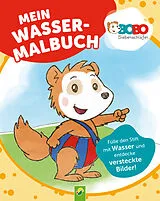 Pappband Bobo Siebenschläfer Mein Wassermalbuch von Schwager & Steinlein Verlag