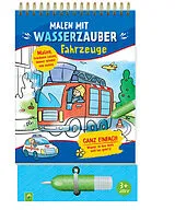 Pappband Malen mit Wasserzauber Fahrzeuge von 