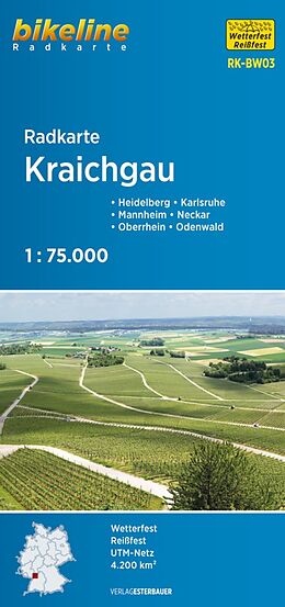 (Land)Karte Radkarte Kraichgau (RK-BW03) von 