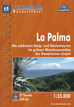 Kartonierter Einband Wanderführer La Palma von 