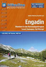 Spiralbindung Wanderführer Engadin von Sabine Malecha, Joachim Lutz