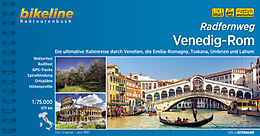 Kartonierter Einband Radfernweg Venedig-Rom von 