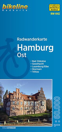 (Land)Karte Radwanderkarte Hamburg Ost RW-HH2 von 
