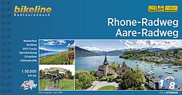 Kartonierter Einband Rhone-Radweg  Aare-Radweg von Esterbauer Verlag