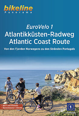 Kartonierter Einband Eurovelo 1 - Atlantikküsten-Radweg Atlantic Coast Route von 