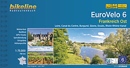 Kartonierter Einband Eurovelo 6 Frankreich Ost von 