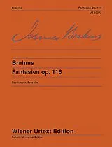 Johannes Brahms Notenblätter Fantasien op.116