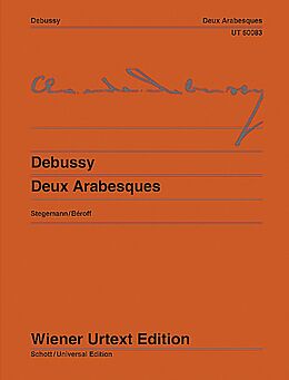 Claude Debussy Notenblätter 2 Arabesques