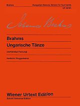 Johannes Brahms Notenblätter Ungarische Tänze für