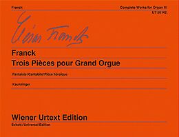 César Franck Notenblätter 3 Pieces