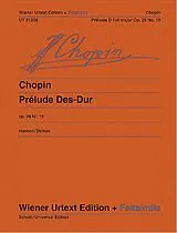 Frédéric Chopin Notenblätter Prelude Des-Dur op.28,5