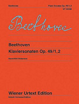 Ludwig van Beethoven Notenblätter Sonaten op.49,1 und op.49,2