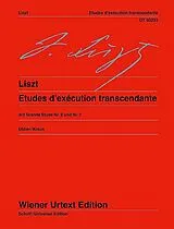 Franz Liszt Notenblätter Etudes dexecution transcendante