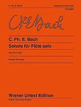 Carl Philipp Emanuel Bach Notenblätter Sonate Wq132 (H562)