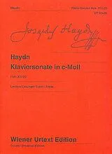 Franz Joseph Haydn Notenblätter Sonate c-Moll Hob.XVI-20