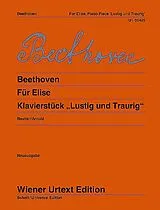 Ludwig van Beethoven Notenblätter Für Elise WoO59 und Klavierstück Lustig - Traurig WoO54