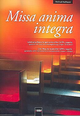 Michael Aschauer Notenblätter Missa anima integra gem Chor a cappella