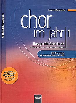 Fester Einband Chor im Jahr 1. Chorleiterausgabe inkl. CD-ROM von Lorenz Maierhofer