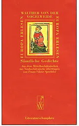 Fester Einband Sämtliche Gedichte von Walther von der Vogelweide