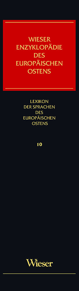 Fester Einband Wieser Enzyklopädie des europäischen Ostens / Lexikon der Sprachen des europäischen Ostens von 