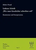 E-Book (pdf) Lukians Schrift "Wie man Geschichte schreiben soll" von Robert Porod
