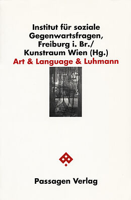 Kartonierter Einband Art &amp;amp; Language &amp;amp; Luhmann von 
