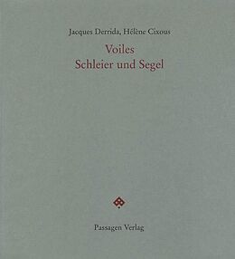 Kartonierter Einband Voiles von Jacques Derrida, Hélène Cixous