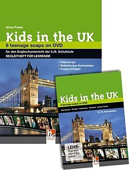 Geheftet Kids in the UK, DVD und Begleitheft für Lehrende von Günter Gerngross, Herbert Puchta, Anne Preier