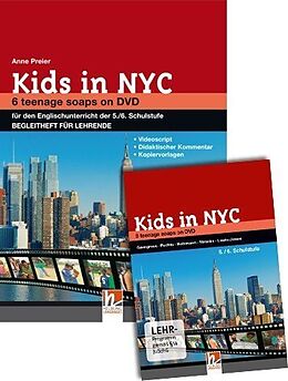 Kartonierter Einband (Kt) Kids in NYC, DVD-Package mit DVD und Begleitheft für Lehrende von Günter Gerngross, Herbert Puchta, Anne Preier