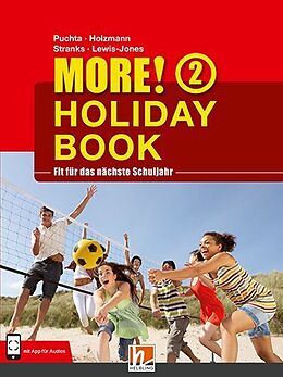 Kartonierter Einband MORE! Holiday Book 2, mit App für Audiomaterial von Herbert Puchta, Christian Holzmann, Jeff Stranks