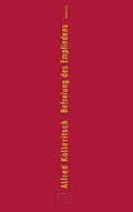 E-Book (epub) Befreiung des Empfindens von Alfred Kolleritsch