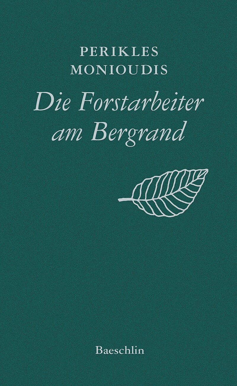 Die Forstarbeiter am Bergrand