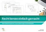 Blätter, zusammengeklebt Recht lernen einfach gemacht von David Kobler, Sebastian Reichle