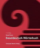 Fester Einband Baseldeutsch-Wörterbuch von Rudolf Suter