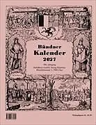 Kartonierter Einband Bündner Kalender 2027 von