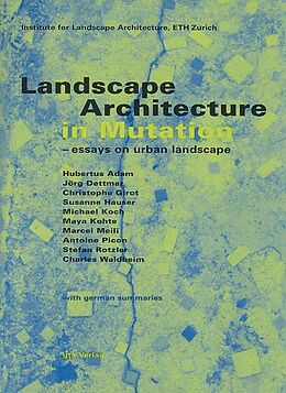 Paperback Landscape Architecture in Mutation von Charles Waldheim