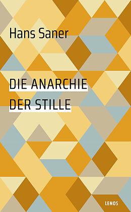 Kartonierter Einband Die Anarchie der Stille von Hans Saner