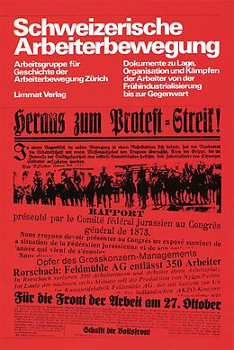 Paperback Schweizerische Arbeiterbewegung von Ezio Canonica, Georges Haupt