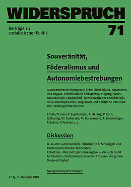 Paperback Widerspruch 71 von Francesca Falk, Rohit Jain, Friederike Kretzen