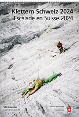 Couverture cartonnée Klettern Schweiz 2024 Escalade en suisse 2024 de H; Schweizer, D Vincent