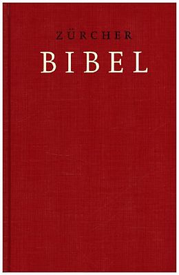 Fester Einband Zürcher Bibel  Schulbibel rot von 