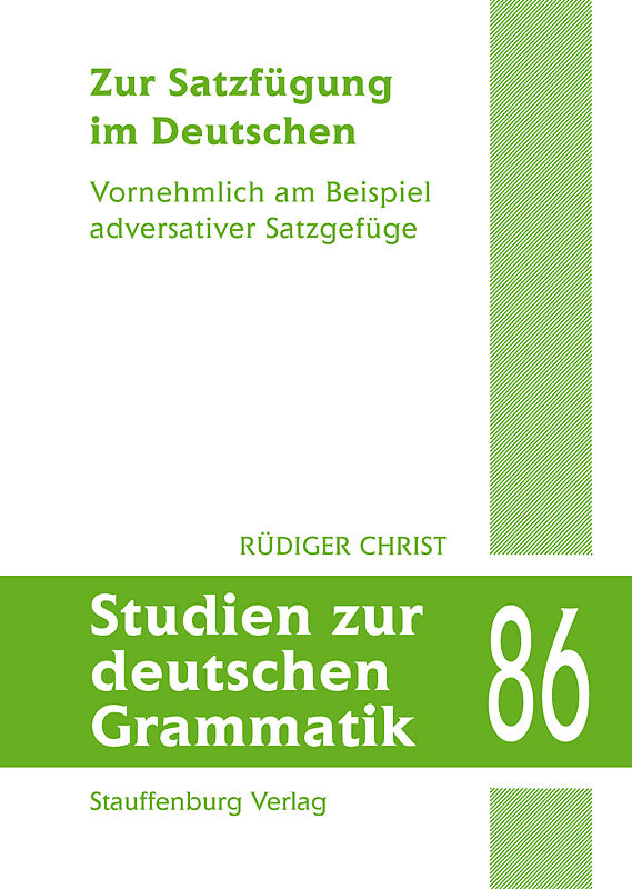 Zur Satzfügung im Deutschen
