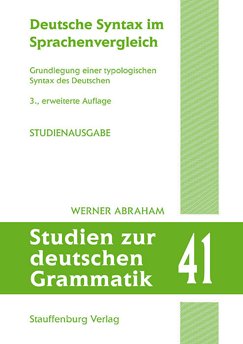 Deutsche Syntax im Sprachenvergleich