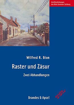 Paperback Raster und Zäsur von Wilfred R Bion