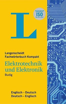 Kartonierter Einband Fachwörterbuch Kompakt Elektrotechnik und Elektronik Englisch von Peter-Klaus Budig